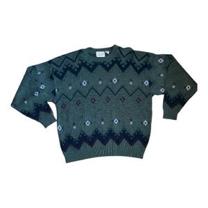 Vintage Tip Top Tailors Grandpa Sweater Sz. L